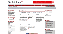 Desktop Screenshot of nachrichten.com